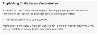 Hello E-Mail empfiehlt die optimale Versandzeit von E-Mails